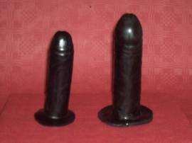 Vibrator Latexdildo Large / vibrating large latex dildo - Bild vergr��ern 