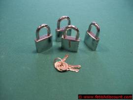 Chromschloss, 25 mm, gleichschlie�end - Bild vergr��ern 