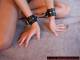 Leder Handfesseln / leather wrist cuffs