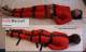 Leder Komplettfessel mit Betthalterung - virtual leather bodybag