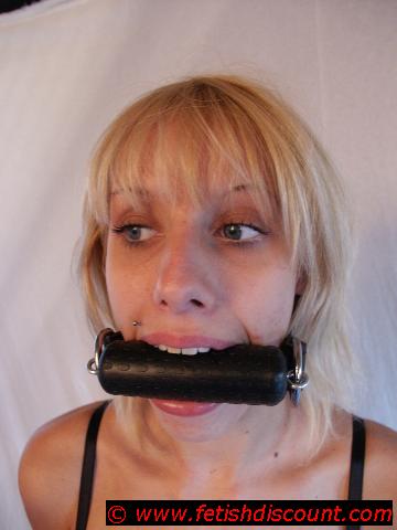 Leder Bei&szlig;knebel - Heavy leather bitgag