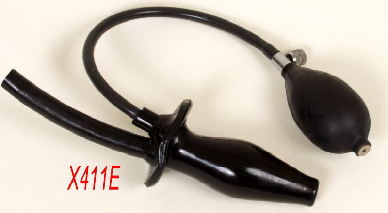Анальная пробка с подкачкой Calexotics Inflatable Plug Medium, черная SE-0430-10-3 - California Exotic Novelties - Надувные анальные игрушки - Купить