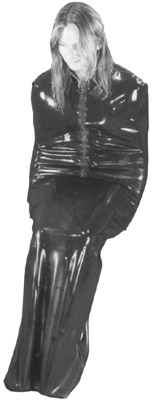 Latex Bodybag - Saunasack, heavy rubber saunabag